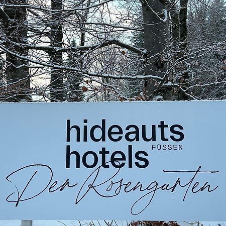 Hideauts Hotels Der Rosengarten Fussen Bagian luar foto