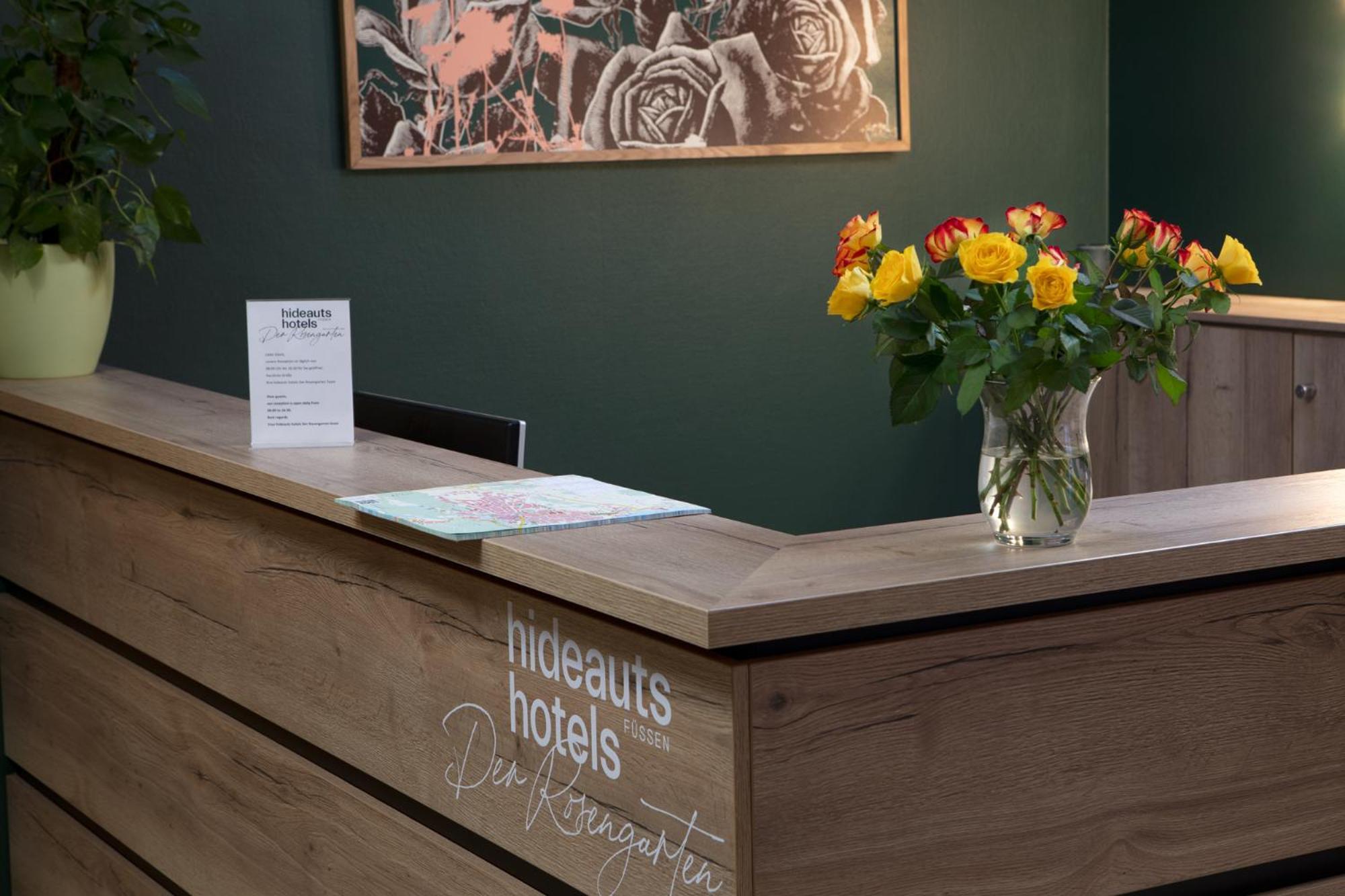 Hideauts Hotels Der Rosengarten Fussen Bagian luar foto