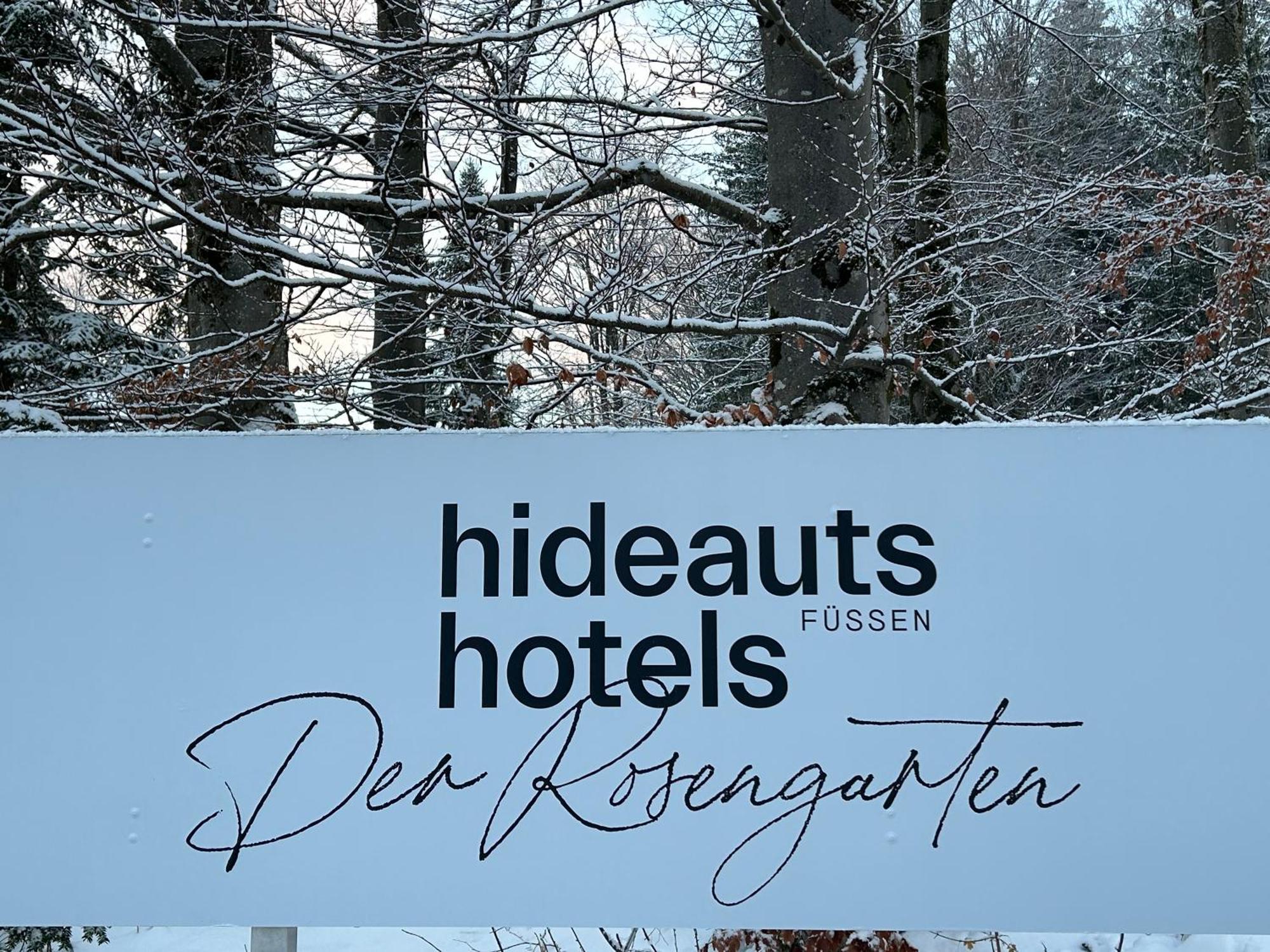 Hideauts Hotels Der Rosengarten Fussen Bagian luar foto